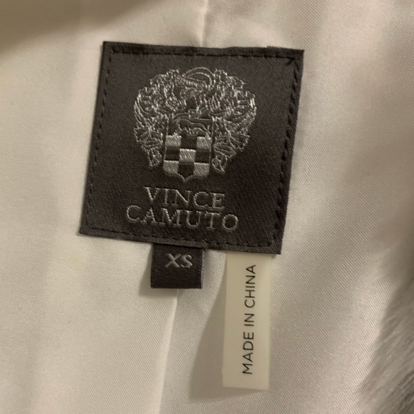 Gorgeous Ombré Faux Fur Vest Vince Camuto w/Pockets So Soft Sz XS - Picture 4 of 9